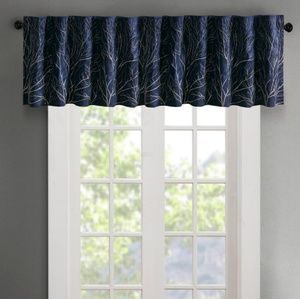 🆕️ Madison Park Andora Faux Silk Window Valance